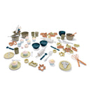 Legekøkken - BIO Bagesæt 100 dele i Svanemærket BIO-Plast - Fra 3 år. - Billede 1