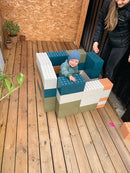 Dantoy Byggeklodser - 26 stk - Blå & Grå - Svanemærket - fra 3 år - Billede 1