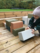 Dantoy Byggeklodser - 26 stk - Grøn & Orange - Svanemærket - fra 3 år - Billede 1