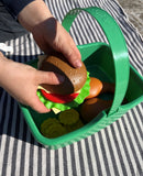 Green Garden Picnicsæt i plast - Dantoy - 46 dele. - Billede 1