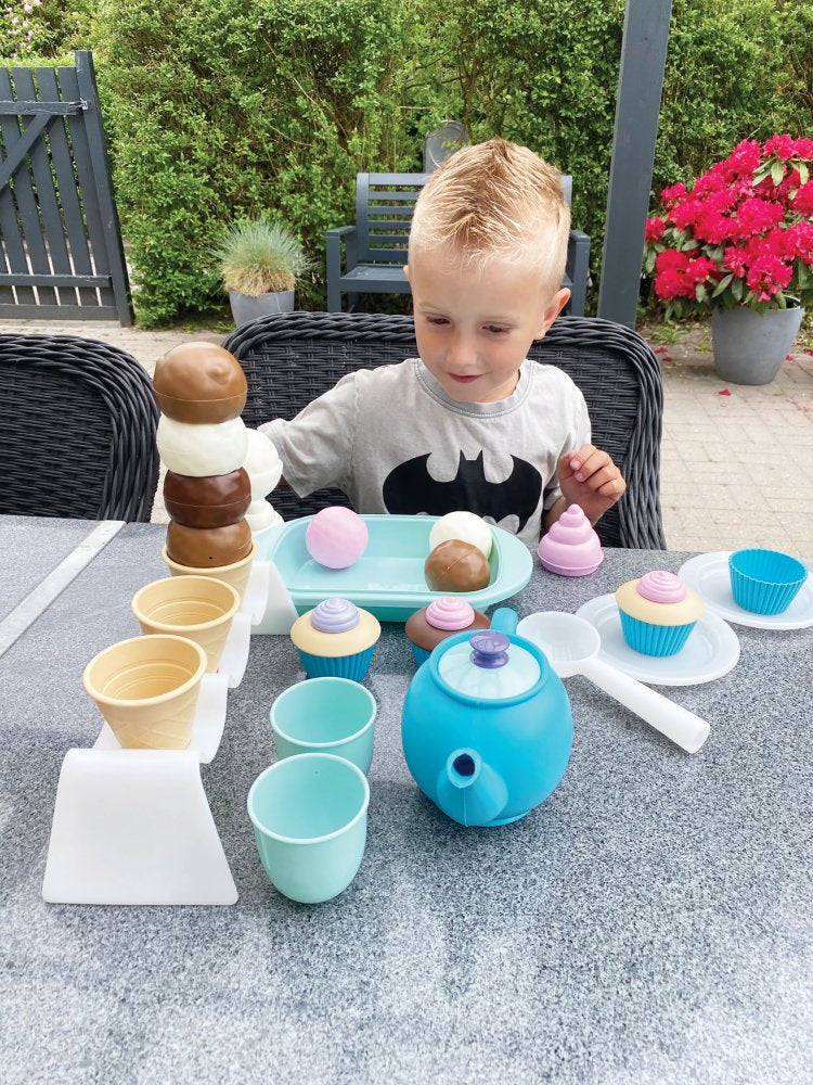 Dantoy Thorbjørn Cupcake & Icecream sæt i plast - 52 dele - Billede 1