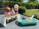 Dantoy Thorbjørn Cupcake & Icecream sæt i plast - 52 dele - Billede 1