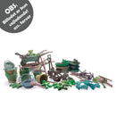 Dantoy GREEN BEAN - Klassesæt af genbrugsplast - 56 dele - Fra 2 år. - Billede 1