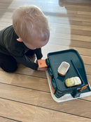 Dantoy BIOplast Funcars Vaskehal med 3 biler - Fra 1 år.