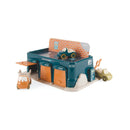 Dantoy BIOplast Funcars Vaskehal med 3 biler - Fra 1 år. - Billede 1