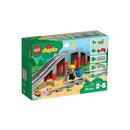 LEGO DUPLO Togbro og spor - 10872 - 26 dele - Billede 1