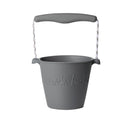 Scrunch silikone spand i antracitgrå - 1,5L - Billede 1