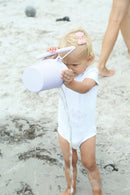 Scrunch silikone spand i lyslilla - 1,5L - Billede 1