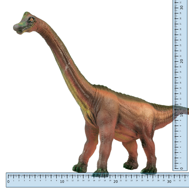 Dyr - Brachiosaurus Dinosaur fra Green Rubber Toys - H:29 cm.