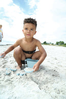 Scrunch silikone spand i lyseblå - 1,5L - Billede 1