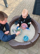 Scrunch silikone spand i lyseblå - 1,5L - Billede 1