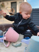 Scrunch silikone spand i Rosa - 1,5L - Billede 1