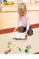 Puslespil, Borg, 2 lag, 31 brikker - Billede 1