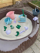 Scrunch silikone vandkande i antracitgrå - 0,8L - Billede 1