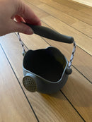 Scrunch silikone vandkande i antracitgrå - 0,8L - Billede 1