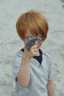 Scrunch sandforme i silikone - 4 stk - antracitgrå. - Billede 1