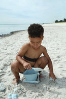 Scrunch spade i lyseblå. - Billede 1