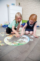 Gulvpuslespil fra Beleduc - De 4 Årstider - 49 brikker. - Billede 1