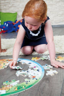 Gulvpuslespil fra Beleduc - De 4 Årstider - 49 brikker. - Billede 1