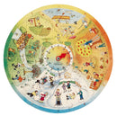 Gulvpuslespil fra Beleduc - De 4 Årstider - 49 brikker. - Billede 1