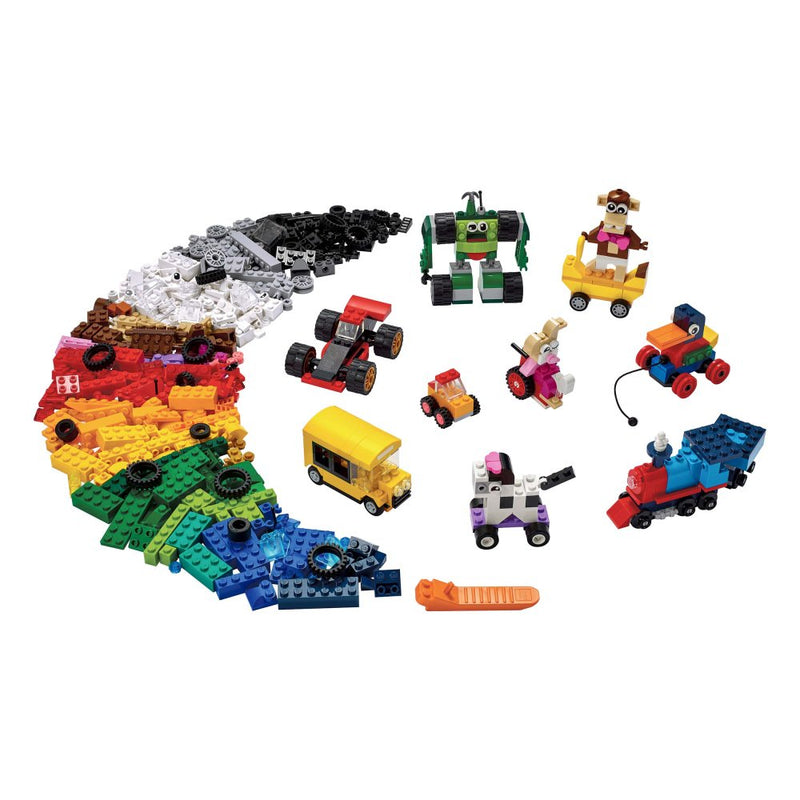 LEGO Classic - Klodser og hjul - 11014 - 653 dele - Billede 1