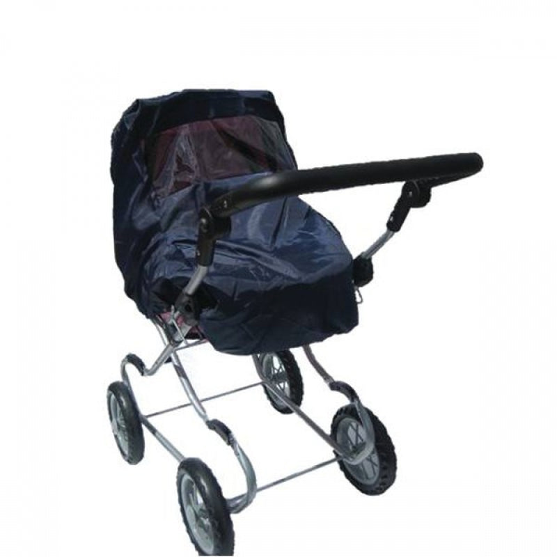 Regnslag til dukkevogn fra Mini Mommy - ass. farve - 50-60 cm. - Billede 1