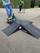 Skaterrampe, 4 ways - Billede 1