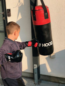 MyHood Boksesæk inkl boksehandsker - 10 kg - Sort - Fra 6 år - Billede 1