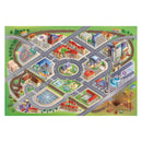 Legetæppe med Bytrafik motiv - 100x150 cm. - Billede 1