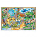 Legetæppe med Zoo motiv - 100x150 cm. - Billede 1