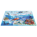 Legetæppe med Nordpolen motiv - 100x150 cm. - Billede 1