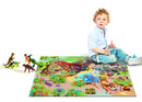 Legetæppe med Dinosaur motiv - 100x150 cm. - Billede 1