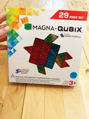 MagnaQubix 3D Transparent fra Magna-Tiles - 29 dele - Billede 1