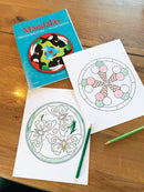 Mandalas Malebog - Yndlingsmotiver - 32 sider - fra 4 år - Billede 1