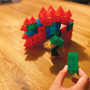 MagnaQubix 3D Transparent fra Magna-Tiles - 85 dele - Billede 1