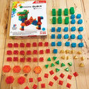 MagnaQubix 3D Transparent fra Magna-Tiles - 85 dele - Billede 1