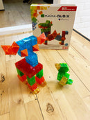 MagnaQubix 3D Transparent fra Magna-Tiles - 85 dele - Billede 1