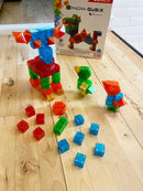 MagnaQubix 3D Transparent fra Magna-Tiles - 85 dele - Billede 1
