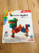 MagnaQubix 3D Transparent fra Magna-Tiles - 85 dele - Billede 1