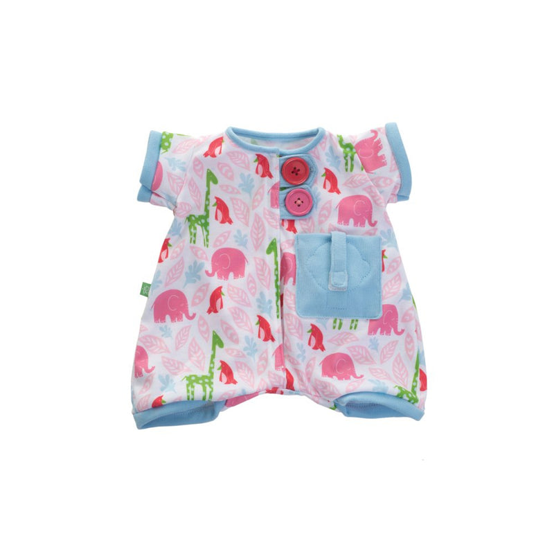 Rubens Baby Tøj - Pyjamas - Pink og Lyseblå. - Billede 1