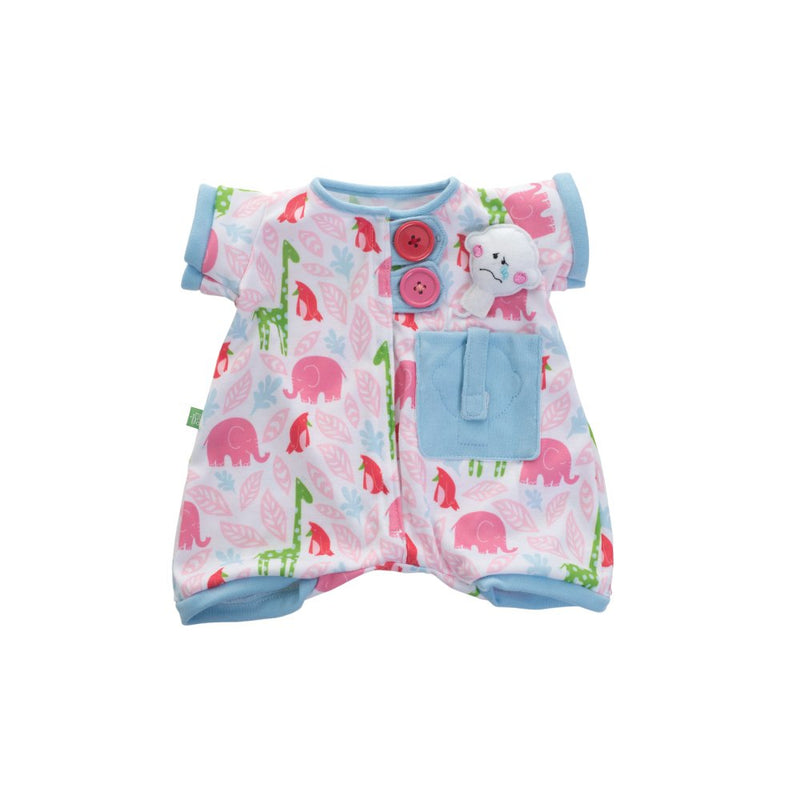 Rubens Baby Tøj - Pyjamas - Pink og Lyseblå. - Billede 1