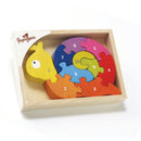 Begin Again træpuslespil - Tal, Romertal & Farver - Fra 3 år - Billede 1