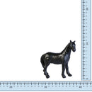 Dyr - Sort Føl fra Green Rubber Toys - L:11 cm.