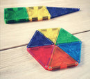 Magna-Tiles - 32 stk. transparente magnet byggeplader. - Billede 1