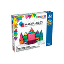 Magna-Tiles - 32 stk. transparente magnet byggeplader. - Billede 1