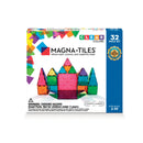 Magna-Tiles - 32 stk. transparente magnet byggeplader. - Billede 1