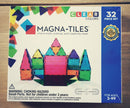 Magna-Tiles - 32 stk. transparente magnet byggeplader. - Billede 1