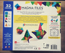 Magna-Tiles - 32 stk. transparente magnet byggeplader. - Billede 1