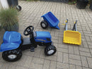 rollytoys Pedaltraktor med skovl og anhænger - New Holland - Fra 3 år - Billede 1