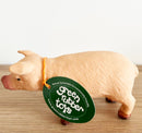 Dyr - Gris fra Green Rubber Toys - L:12,5 cm.